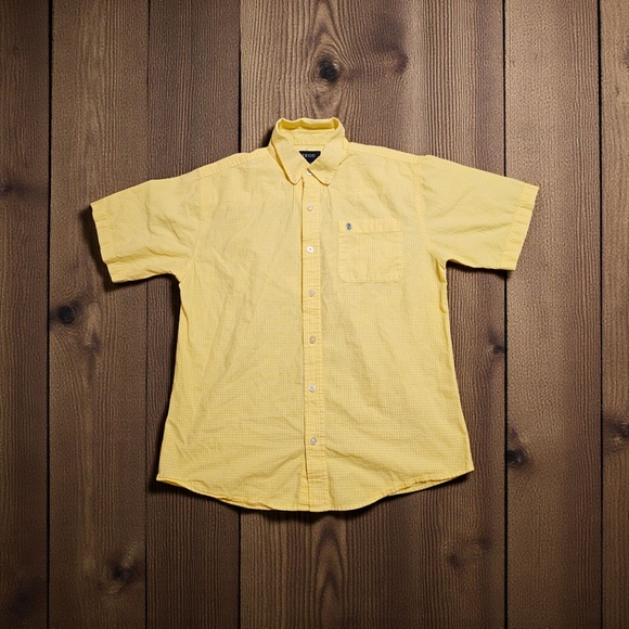IZOD Boys Large 14/16 Short Sleeve Button Down - Picture 1 of 6